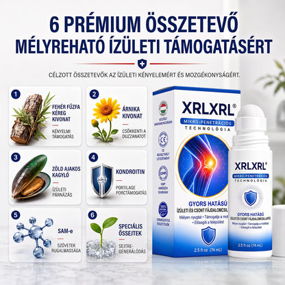 𝐎𝐫𝐯𝐨𝐬𝐢 𝐬𝐳𝐚𝐤𝐞́𝐫𝐭𝐨̋𝐤 𝐚́𝐥𝐭𝐚𝐥 𝐤𝐢𝐟𝐞𝐣𝐥𝐞𝐬𝐳𝐭𝐯𝐞👨‍⚕️| 𝑿𝑹𝑳𝑿𝑹𝑳® 0,05 mm-es mikrotűs csont- és ízületregeneráló roll-on