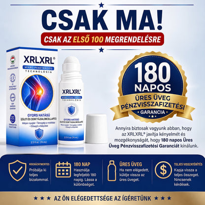 𝐎𝐫𝐯𝐨𝐬𝐢 𝐬𝐳𝐚𝐤𝐞́𝐫𝐭𝐨̋𝐤 𝐚́𝐥𝐭𝐚𝐥 𝐤𝐢𝐟𝐞𝐣𝐥𝐞𝐬𝐳𝐭𝐯𝐞👨‍⚕️| 𝑿𝑹𝑳𝑿𝑹𝑳® 0,05 mm-es mikrotűs csont- és ízületregeneráló roll-on
