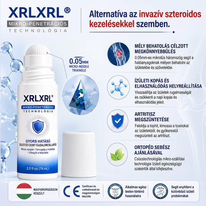 𝐎𝐫𝐯𝐨𝐬𝐢 𝐬𝐳𝐚𝐤𝐞́𝐫𝐭𝐨̋𝐤 𝐚́𝐥𝐭𝐚𝐥 𝐤𝐢𝐟𝐞𝐣𝐥𝐞𝐬𝐳𝐭𝐯𝐞👨‍⚕️| 𝑿𝑹𝑳𝑿𝑹𝑳® 0,05 mm-es mikrotűs csont- és ízületregeneráló roll-on